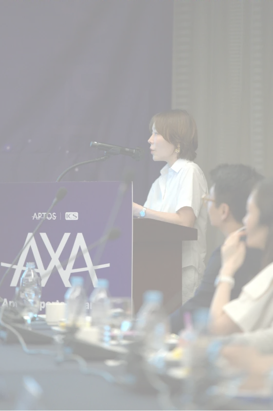APTOS Xperts Alliance 행사에서 발표하는 이경은 원장