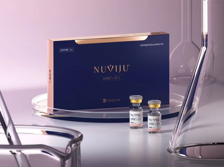 คีย์วิชวลผลิตภัณฑ์ NUVIJU · ภาพจาก Medytox