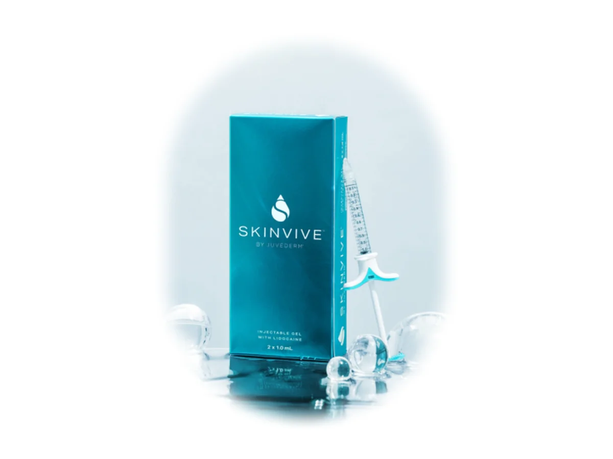 กล่องและกระบอกฉีดยา SKINVIVE by JUVÉDERM · จัดทำโดย AbbVie Korea