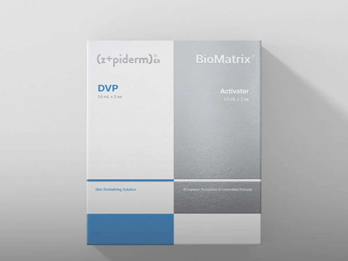 지피덤 EX DVP · BioMatrix 액티베이터 · 셀트리온 스킨큐어 제공